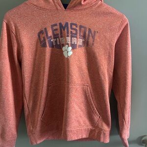 Champion Kids Clemson Tigers Heather Orange Hooded Sweatshirt